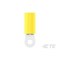 Te Connectivity Ring Terminal, #6 Stud Size, 10 AWG, 300 V, Nylon Insulated, Yellow 2-35149-1 - alternate 3